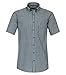 Produktbild CASAMODA Casual Fit Hemd Halbarm Button Down Kragen Karo blau Größe XL