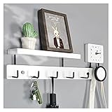 Instalelos en guardarropas, entradas, dormitorios, cocinas, baños para colgar y fijar abrigos, sombreros, bufandas, bolsos, llaves, paraguas, corbatas, cinturones, túnicas, etc.