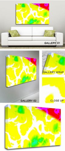 Peinture à l'huile contemporary art pour habiller un mur vide avec élégance moderne