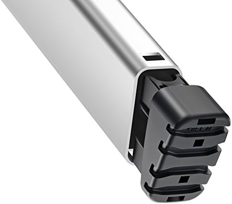 Hailo 8160-407 L60 safety ladder, 4 steps, multifunction tray, hinge protection, made in Germany