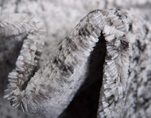 Unique Loom Sofia Collection Area Rug - Casino (2' X 6' 9" Runner, Gray/ Beige) #TOP7