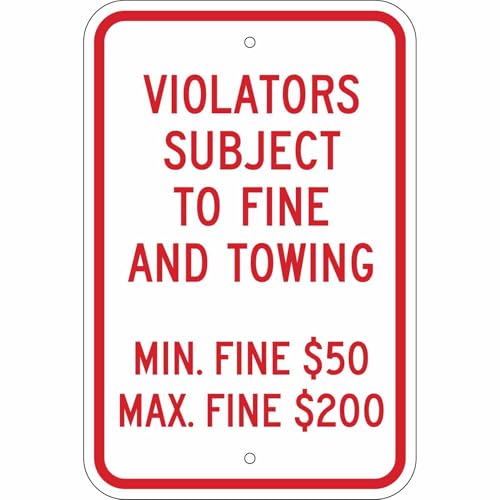Panneau handicap de parking Brady pour signalisation de stationnement privé