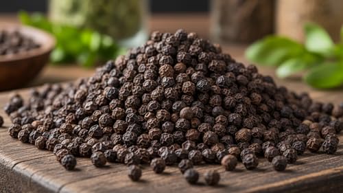 Image of Parshutara Farm Fresh Whole Black Pepper 100g | Kali Mirch | Premium Garam Masala Spice for Cooking