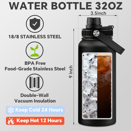 DOEARTE Tennis Gifts for Men Women - Gifts for Tennis Players Water Bottle by DOEARTE - Used condition - Image 9