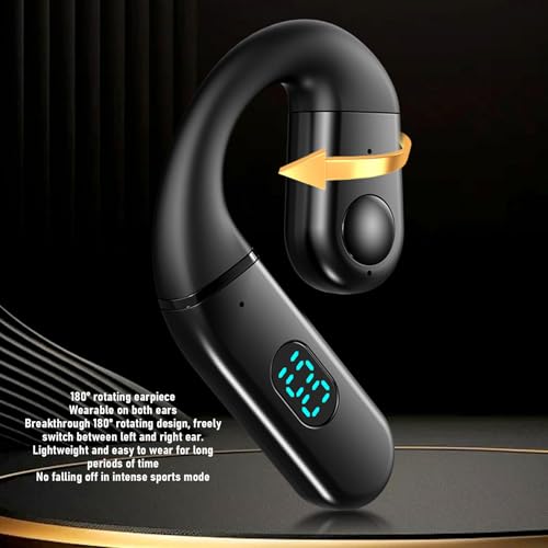 Auricular Bluetooth inalámbrico monaural Wisoqu miniatura 5
