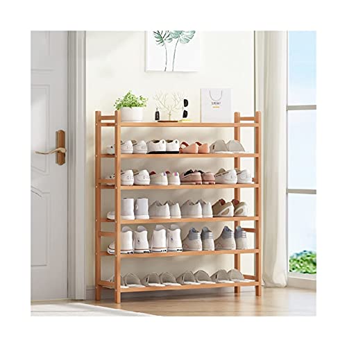 Étagère à chaussures en bambou durable avec structure légère et robuste - 2