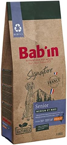 Bab'in Signature Medium & Maxi Senior 12KG - ...