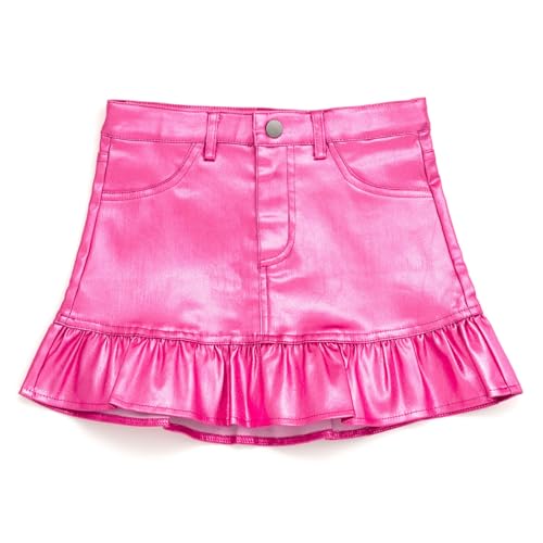 Barbie Big Girls T-Shirt and Metallic Skirt Pink 10-12 - image 6