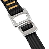 Kurgo TRU-Fit Leine, Halsband Hund, No Pull Hundegeschirr, Frontclipfunktion für Training & Hundegurt fürs Auto, Hunde Zubehör. Schwarz, Größe: L (groß)