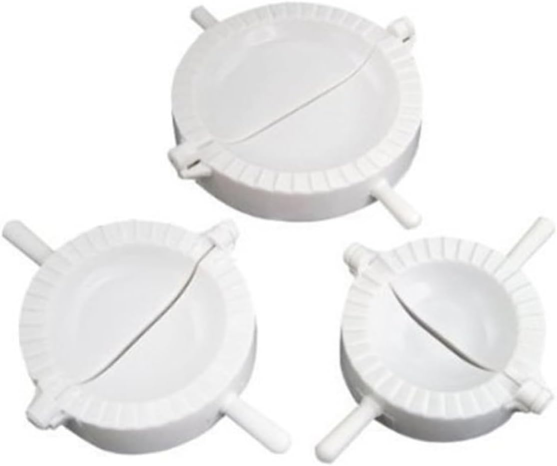 Dumpling Moulds Set 3 Sizes Dumpling Press Molds for Pot Stickers Pierogi Pastries Plastic Molding Tools Easy to Use