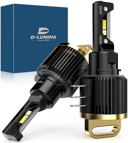 D-Lumina Ampoule H15 LED Anti Erreur Canbus 130W 26000LM 6500K Ec...