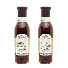 Stonewall Kitchen Garlic Teriyaki Sauce, 11 Ounces Pack of 2