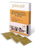 Moxibustion Natural Heating Herb Pads Heat Therapy Patches for Arthritis,Neck Shoulders, Back Pain Relief-Pack of 3