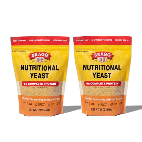 Bragg Premium Nutritional Yeast Seasoning - Vegan, Gluten Free –