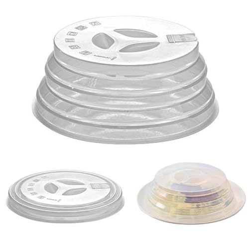 Tapa Para Microondas Contra Salpicaduras, Tapa De Silicona Para Almacenar Alimentos, Cubiertas Para Platos, Con Orificio De Vaporredonda, Apto Para Lavavajillas M