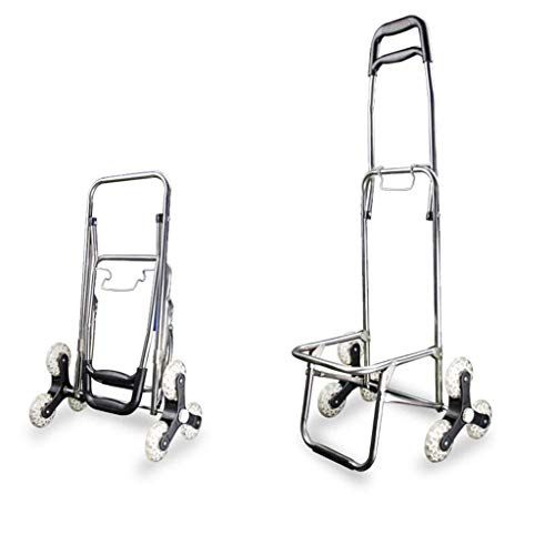 Carretilla plegable multiusos de mano de acero inoxidable miniatura 6