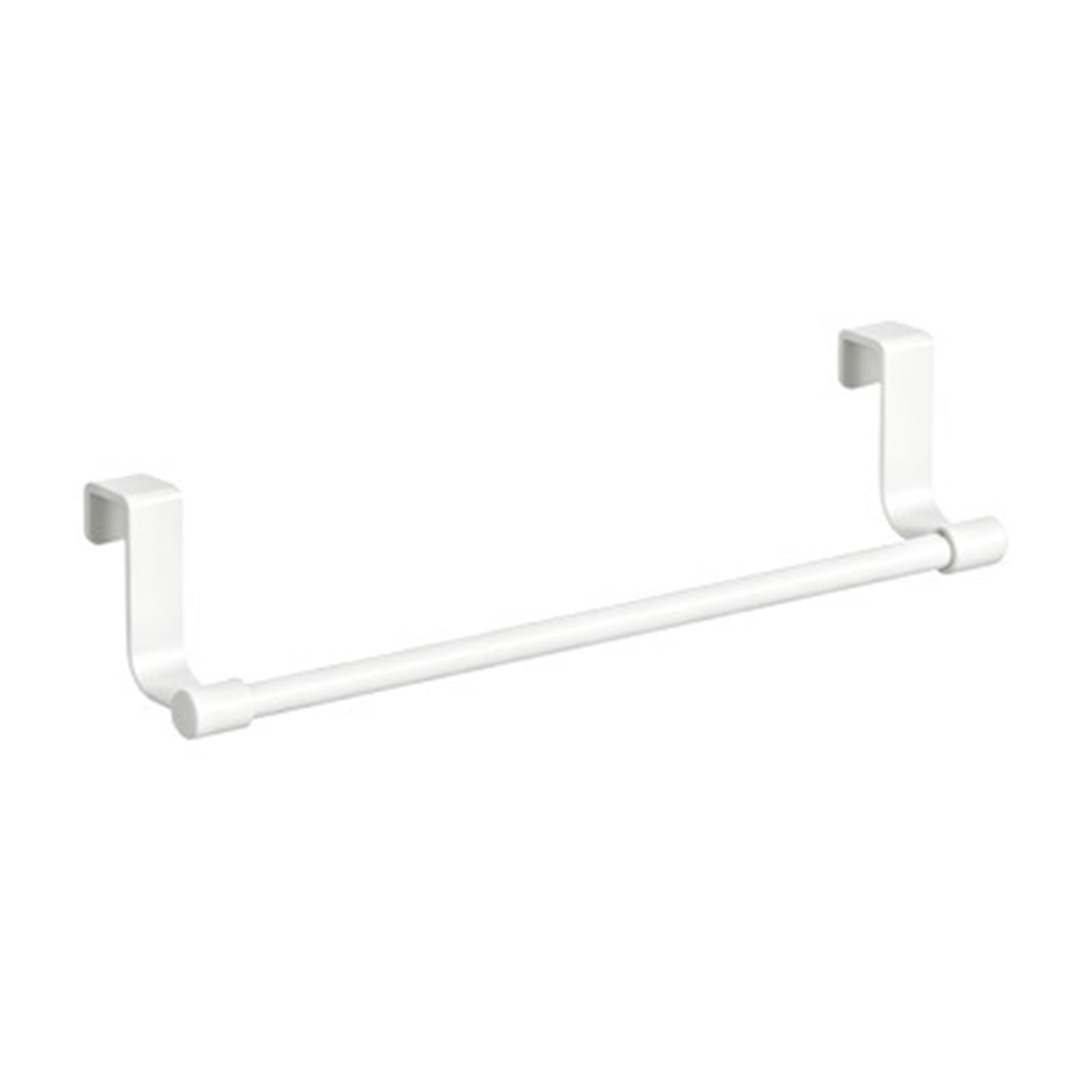 1pc 23/36cm Door-mountedTowel Rack Towel Organizer Bathroom Cabinet(36CM white)