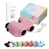 【ピント調節いらず！】 双眼鏡 オペラグラス ライブ用 ドーム 10倍 コンサート ライブ 子供 軽量 コンサート用 観劇 観劇用 .LIVE Coco(ミルキーピンク)