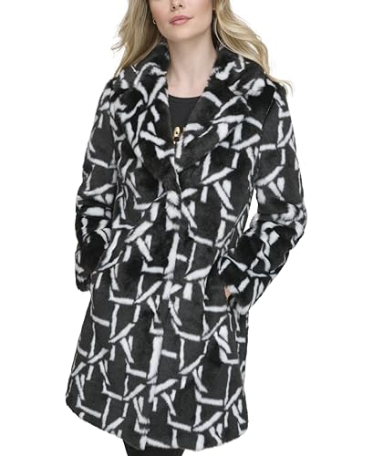 KARL LAGERFELD Women's Everyday Long Faux Fur2