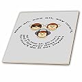 3dRose Yorkshire Proverb Hear All, See all Say Nowt - Tiles (ct_351256_6)