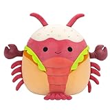 Squishmallows Original 14-Inch Lorono Lobster in Lobster Roll - Official Jazwares Plush (Large) (Toy)