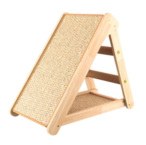 Griffoir pour chat en bois pour salon et chambre protection murale
