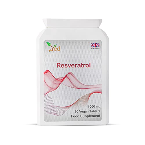 Ved Anti-Età | Compresse di resveratrolo | 1000 mg x 90 compresse