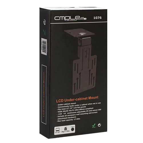 Cmple - Folding Lcd Ceiling/Cabinet Mount For 13"-23" Led, Lcd Tvs. (Max 17.6Lbs) #TOP6