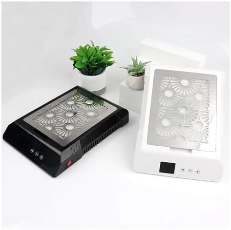 85W Nail Dust Collector for Salon & Home, Professional Brushless Vacuum Cleaner, Removable Filter Manicure Machine - Efficient & Quiet, Perfect for Nail Art & Acrylics - White