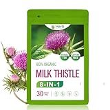 HerbOLITHIC Mariendistel Tee - Kräutertee Mischung mit Mariendistel Artischocke Löwenzahn - 30 Teebeutel - Traditioneller Kräutertee - 100% natürlich und ohne Zusatzstoffe