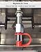 TIKSCIENCE Rubber Blow Off Caps Fit for Ansul R102 Piranha Industrial Kitchen Fire Suppression Nozzles Suppression Vent A Hood Systems Grease Caps Kit, 20 Caps