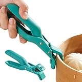 Design Prise Confortable: La pince anti-ébouillantage intègre un design ergonomique qui applique une pression uniforme et épouse la courbe naturelle de la main pour une prise en main confortable et une utilisation à une main aisée. Idéale pour les personnes avec une force de main réduite, elle améliore la sécurité durant les tâches culinaires quotidiennes, comme la manipulation de plats chauds, tout en un contrôle précis et sans fatigue.