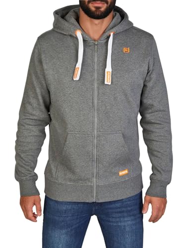 riverso Sweatjacke Herren mit Kapuze Reißverschluss Regular Fit RIVNoah...