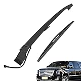 15277756 Rear Window Wiper Arm Blade Set Replacement For Cadillac Escalade,Chevy Tahoe Suburban,GMC Yukon,2007-2013 Back Windshield Wiper