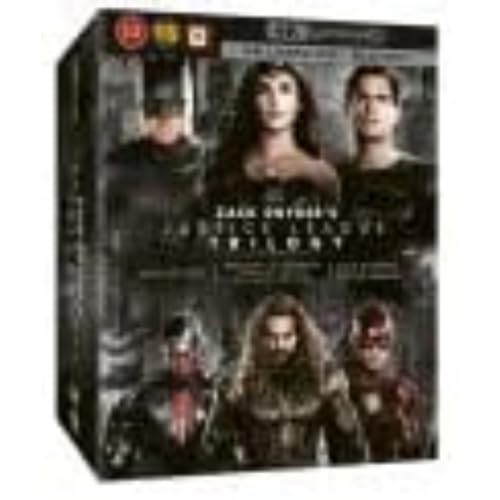 Zack Snyder's Justice League Trilogy (4K Ultra HD + Blu-ray) (8 discos)