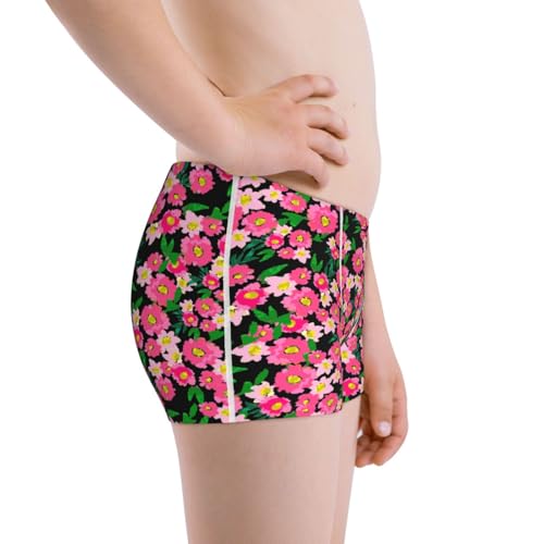 Boys' Cotton Boxer Brief Soft Underwear-Blooming Meadow2
