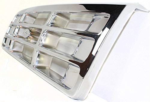 Image of Garage-Pro Grille Assembly For Ford F-250 1992-1996 Chrome