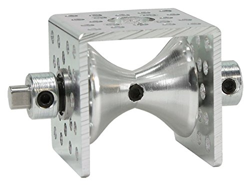 0.250 Inch Bore Set Screw V-Roller (Aluminum) #TOP3