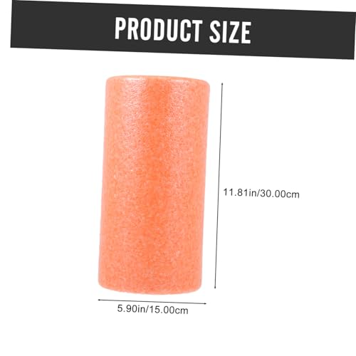 Amosfun Muscle Relax Roller Foam Yoga Massage Column Material EPP 30x15cm Naranja para Fitness y Masaje Profundo miniatura 2