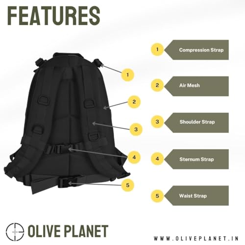 Image of Olive Planet Tactical 3 Day Backpack