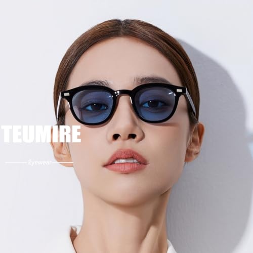 Image of Classic Small Round Sunglasses for Women Men Retro Circle Style Tinted Sun Glasses
