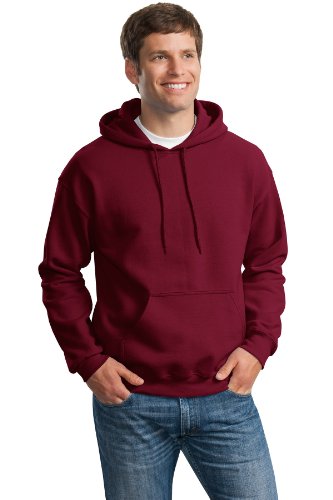 Gildan Activewear DryBlend Pullover Hooded Sweatshirt, L, Cardinal Red