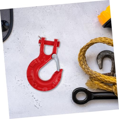 Crochet de treuil 3/8 pouce rouge GALPADA pour éviter les ruptures en remorquage - 6