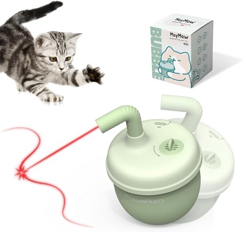 Automatic Laser Cat Interactive Toy - Self-Balancing 360° Auto-Sp...