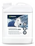simprax® Pferdedecken Wash-In Imprägnierung – 2,5l Kanister – Atmungsaktive Einwaschimprägnierung für Pferde- / Tierdecken – Waschmaschine o. Handwäsche – nachhaltig und Zertifiziert