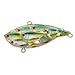 LiveTarget Yearling Baitball Rattlebait, Blue/Chartreuse Shad, #4/ #6