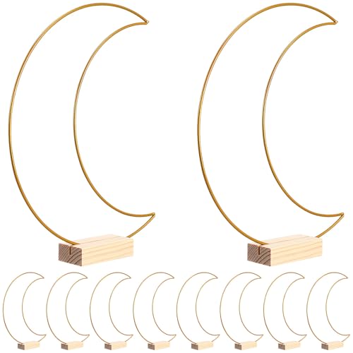 Aros decorativos para decoración de boda hechos de hierro resistente con base 2