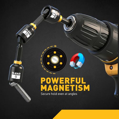 Image of 46 in 1 Magnetic Ratchet Screwdriver Set, Multi-Bit Screwdriver Kit, Nut Driver Set, Detachable Ratchet Handle with Storage Case, Repair Tool Kit for Furniture, Computer, Bicycle