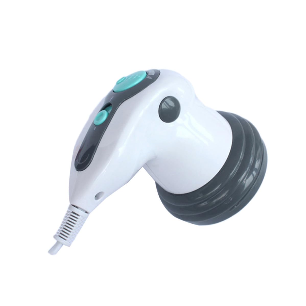 Tofficu Anticellulite Multifunzionale per Braccia e Piedi 4 Testine Diverse in Abs e Silicone, Dispositivo per Massaggio e Raschiatura