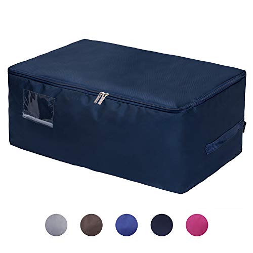 DOKEHOM Large Under Bed Storage Bag (5 Colors), Thick Ultra Size Fabric Clothes